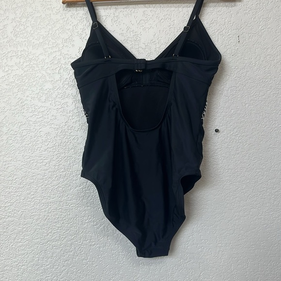 Kona Sol One Piece Swim Suit Black Size Large - Picture 8 of 15